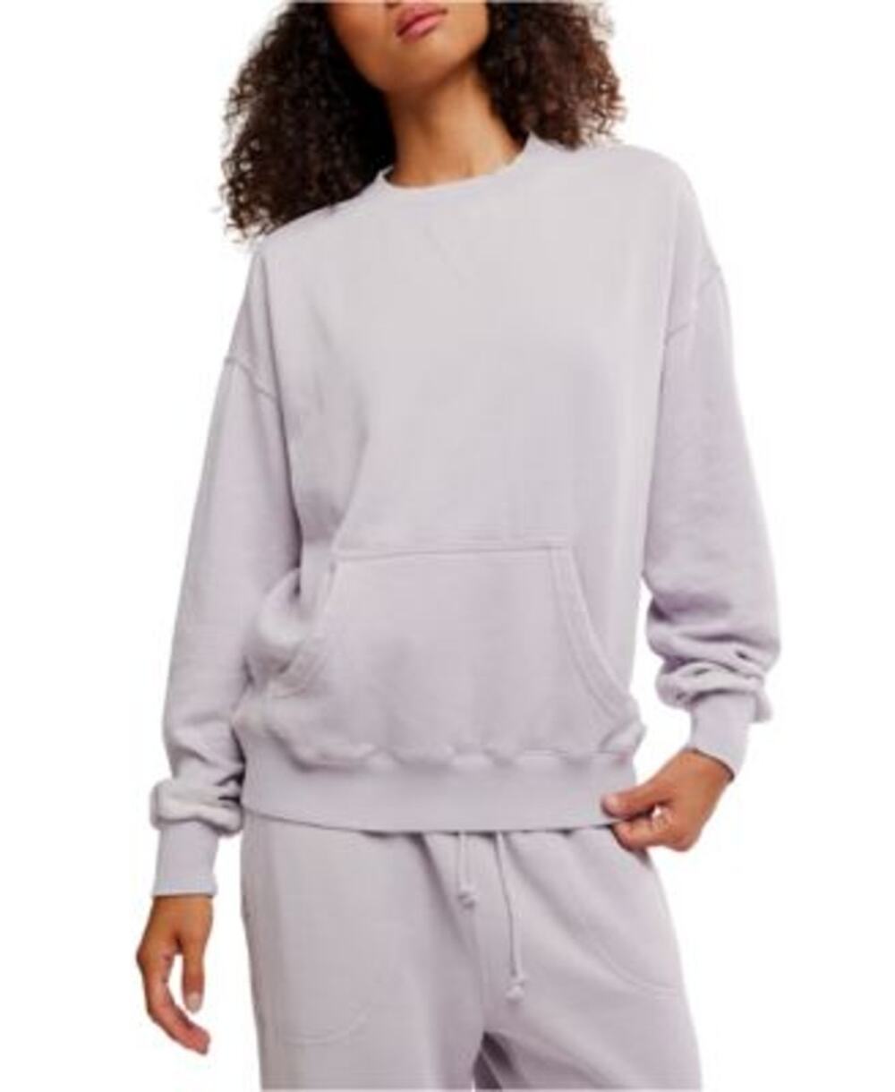 NWT Free People Intimately Slow It Down Pullover Lilac Marble S